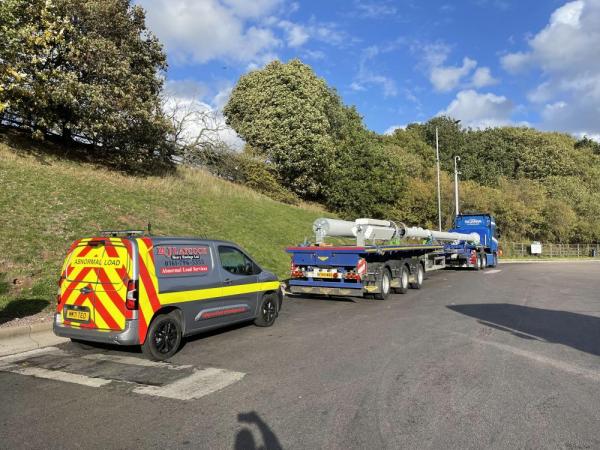 Abnormal load escort services