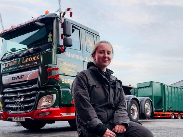 Truck driver Jessica launches logistics career